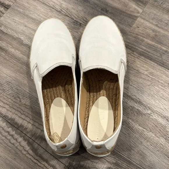 Jimmy Choo Dawn Espadrille Optic White Sneakers Shoes 41
